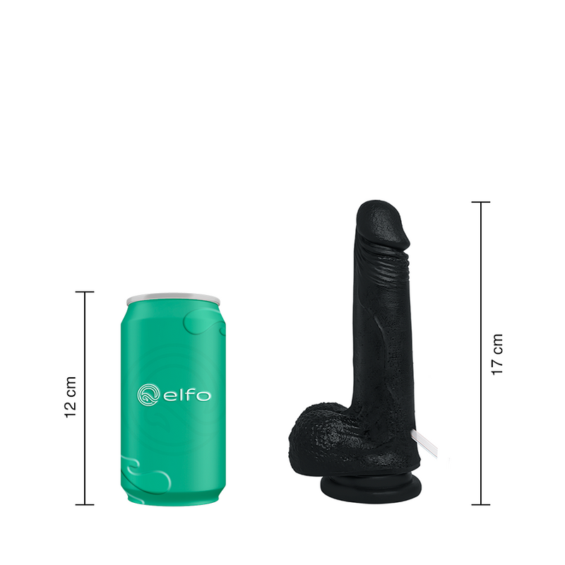 Dildo Uriel Negro Nude Eyaculador