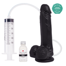 Dildo Uriel Black Nude Eyaculador