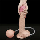 11" SQUIRT EXTREME DILDO FLESH