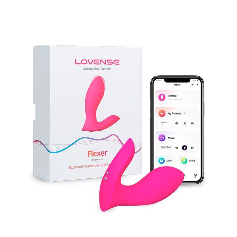 Vibrador Flexer Controlado por APP Global by Lovense