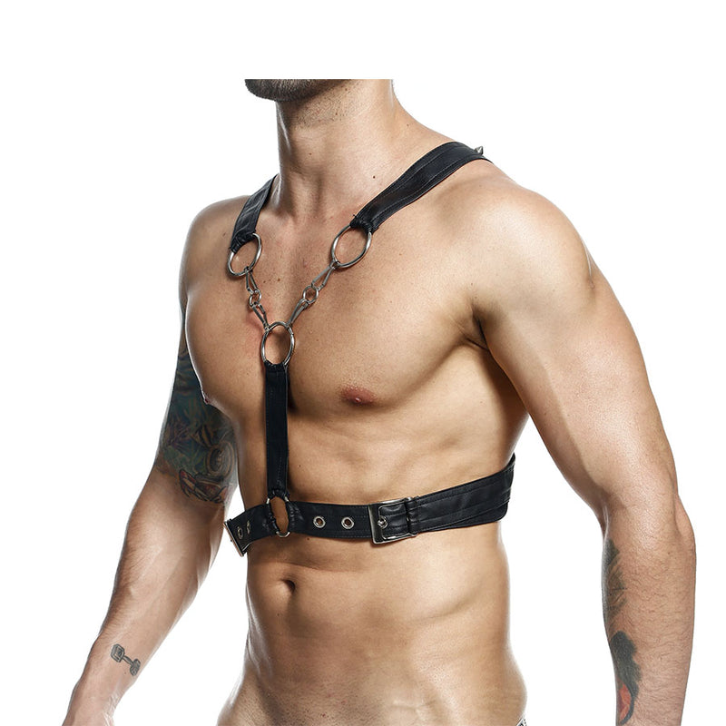 DNGEON CROSS CHAIN HARNESS BY MOB NEGRO