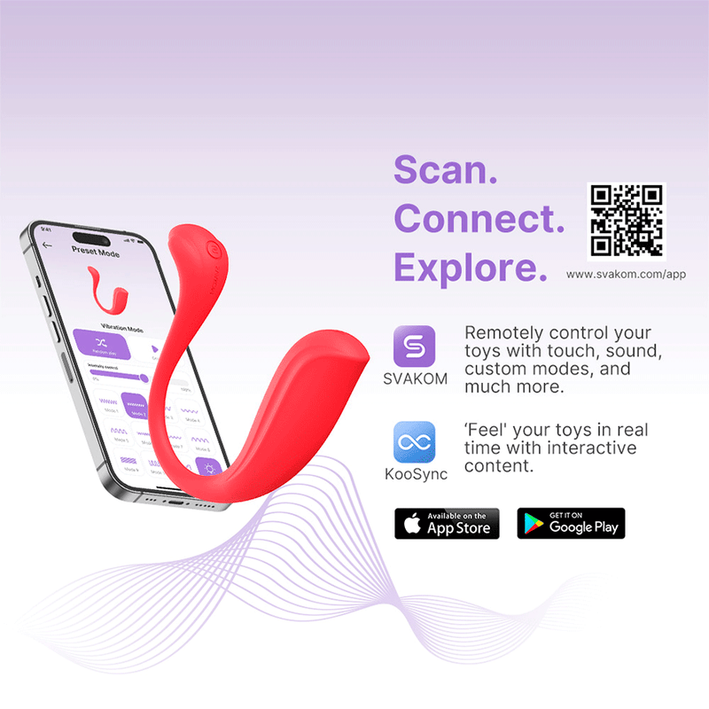 Estimulador Punto G Phoenix NEO 2 Rojo Controlado por APP Global By Svakom