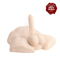 Premium Silicone Realistic Medio Torso de Dildo Intercambiable