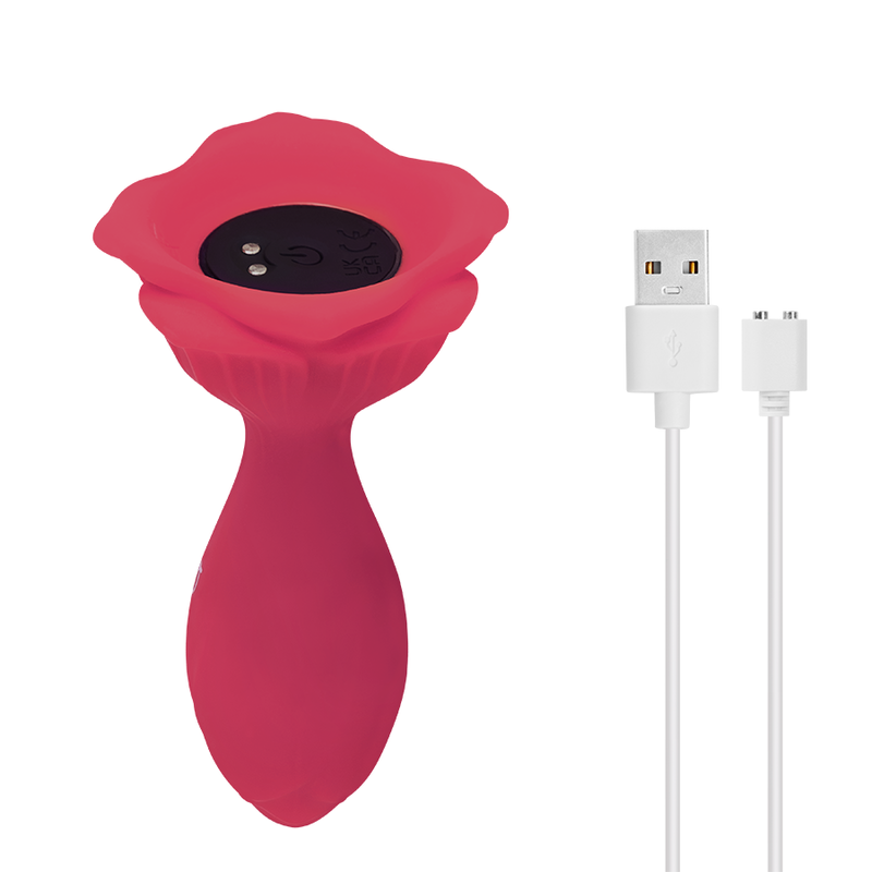 Vibrator Plug Spicy Flower Controlado por APP Global