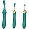 Vibrador Clitorial de Lujo Bess Turquoise Green