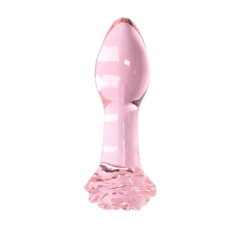 CLEAR ROSE GLASS