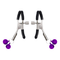 Bondage 7 Piezas Purple & Black