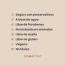 Lubricante Íntimo Crema de Whisky Sensación Caliente x 30 ml Sen Íntimo