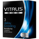 Condón Vitalis Cooling X 3