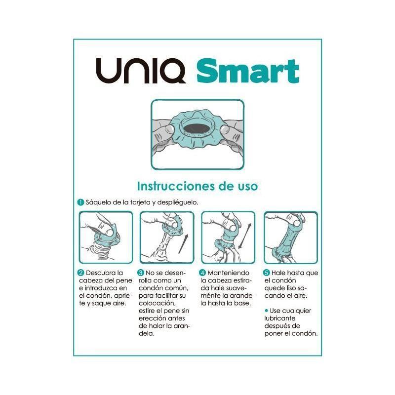 Condón Uniq Smart X3