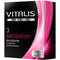 Condón Vitalis Sensations x 3 Unidades