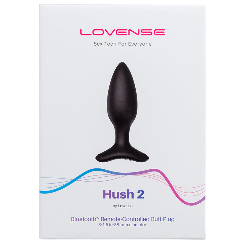 Vibrador Anal Hush 2 (1.75 pulgadas) Controlado por APP Global by Lovense