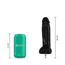 Dildo Rafael Black Compatible con Lovense