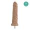 Dildo Jax Caramelo Compatible con Lovense Machine