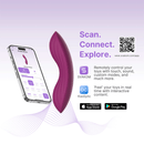 Estimulador Clitorial Edeny Violeta Controlado por APP Global By Svakom