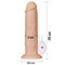 11'' REALISTIC LONG VIBRATING DILDO