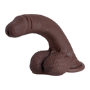 Dildo Uriel Brown Flexible