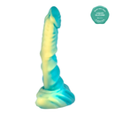 Dildo Anfibio Mediano Amarillo Verde