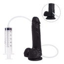 Dildo Uriel Black Nude Eyaculador