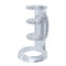 Vibrating Cock Cage Clear