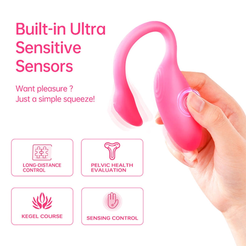Vibrador Magic Flamingo Max Pink Controlado por APP Global
