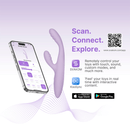 VIbrador de Doble Estimulación Cici + 2 Lila Pastel Controlado por APP Global By Svakom