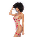 Body Con Varilla Piel / Rojo