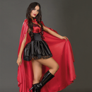Capa Super Heroe Grande Roja