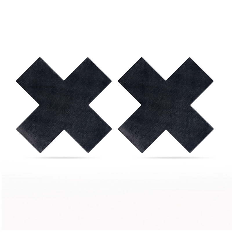 CROSS PATTERN NIPPLE PASTIES