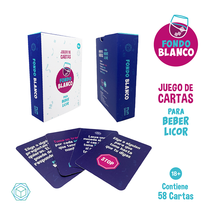 JUEGO DE CARTAS FONDO BLANCO