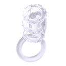 Vibrating Cock Cage Clear