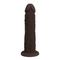 Premiun Silicone Dildo Hyperrealistic Talla L Brown