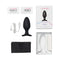 Plug Anal Vibrador Hush 2 (2.25 Pulgadas) Controlado por APP Global by Lovense