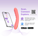 Vibrador Para Punto G Ava NEO Rosa Durazno Controlado por APP Global By Svakom