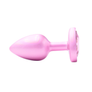 Lovers Anal Plug Pink Metal/Rose Talla S