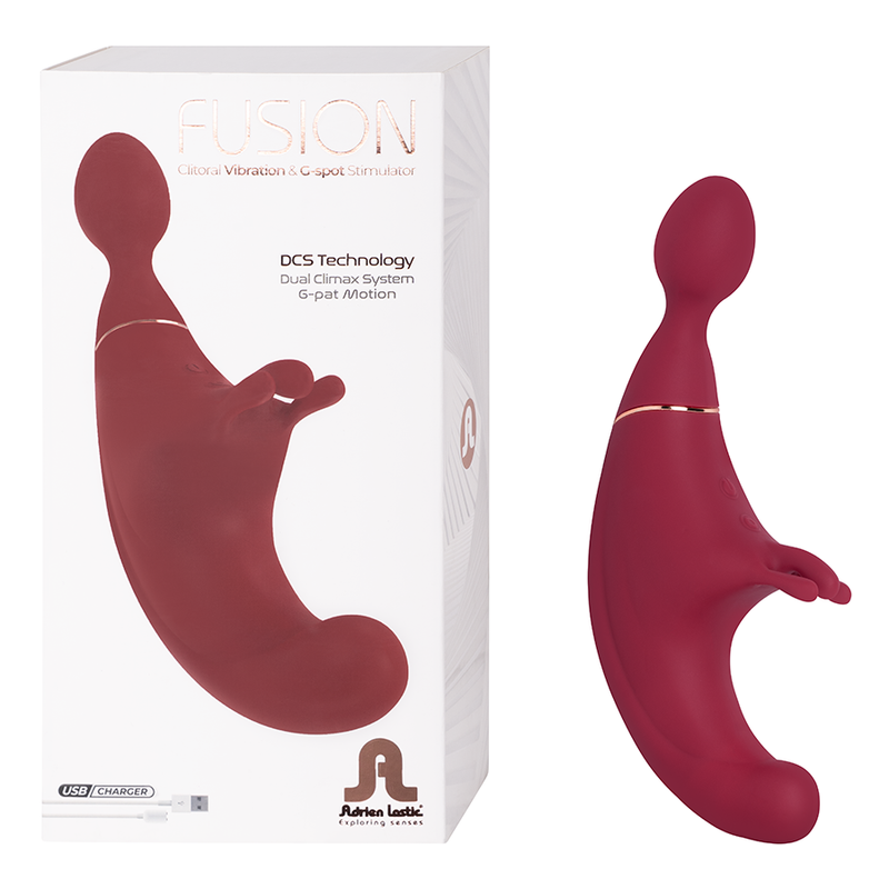 Vibrador Doble Estimulación Fusion