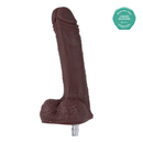 Dildo Uriel Chocolate Nude Compatible Con Lovense Machine