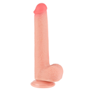 Dildo Sliding Skin Dual Layer Dong 9.0''