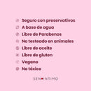 Lubricante Íntimo Caliente Cereza X 30 mL by Sen Íntimo