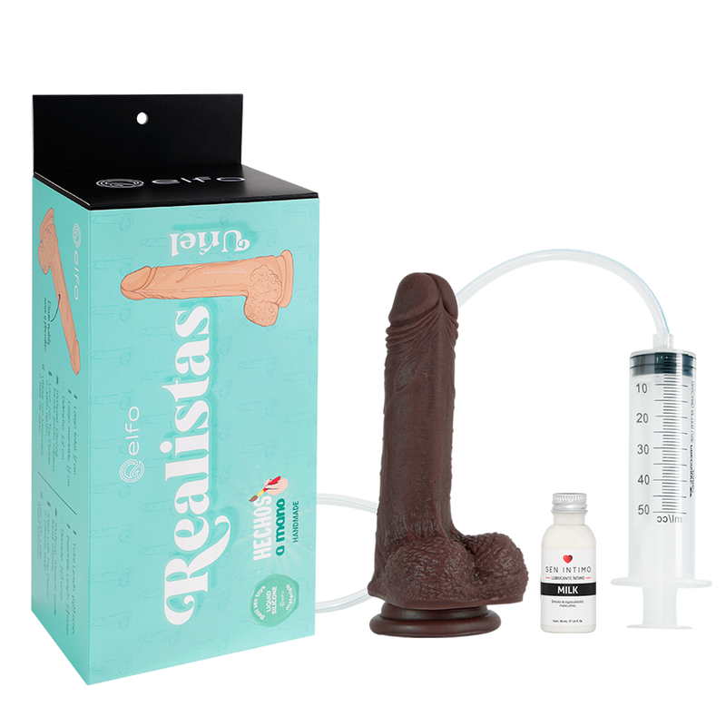 Dildo Uriel Brown Eyaculador