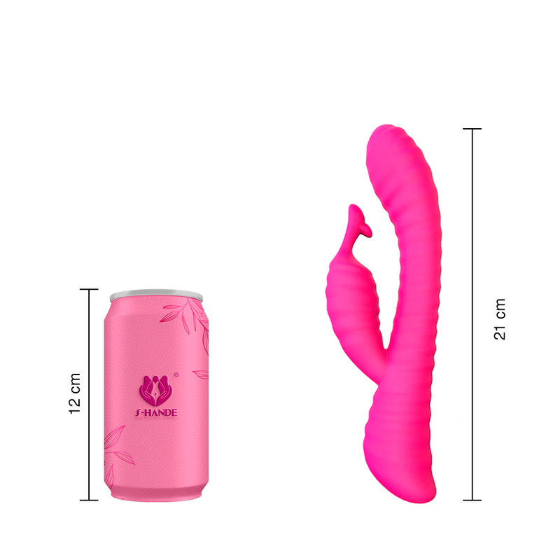 Vibrador Doble Estimulación Moonlight Pink