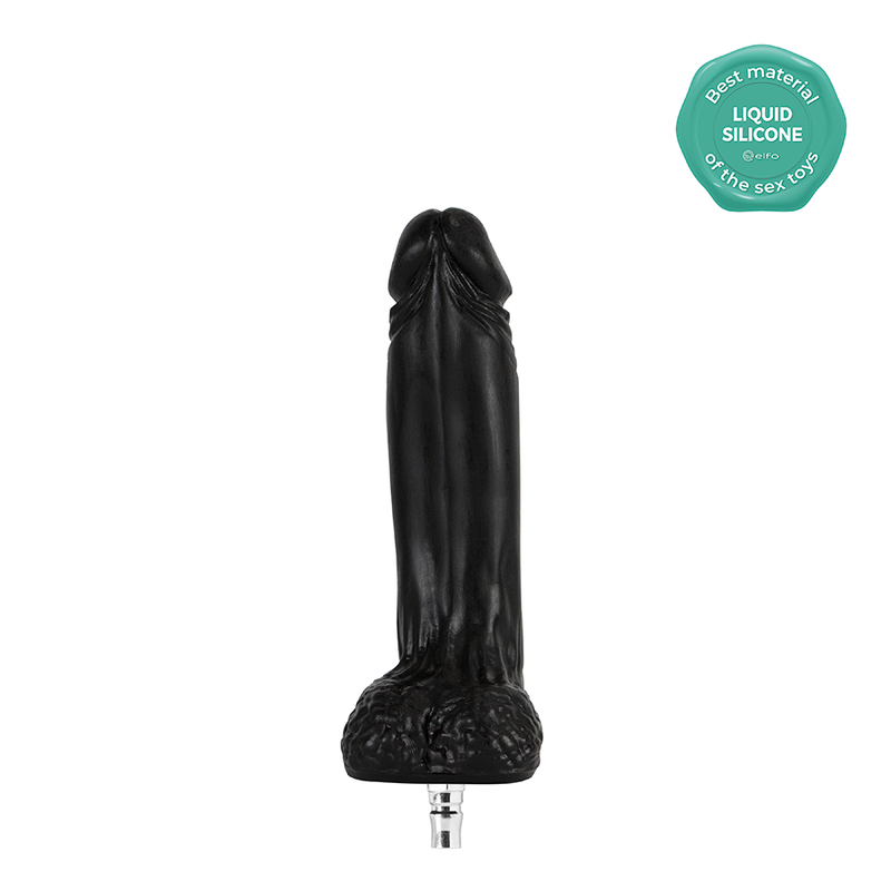 Dildo Rafael Black Compatible con Lovense