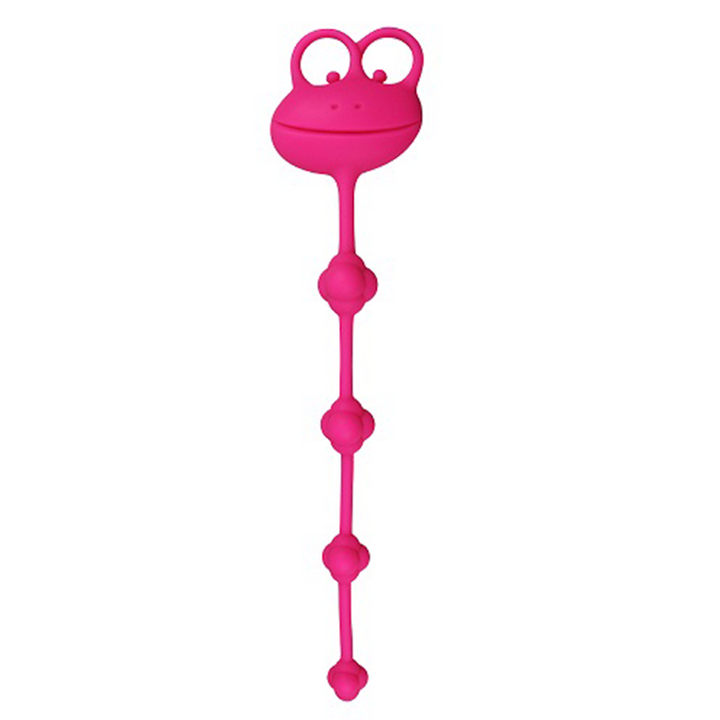 10'' SILICONE FROG ANAL BEADS