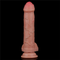 Dildo Realista 8'' Dual Layered Silicone Cock