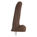 Dildo Uriel Brown compatible con Robbocock Machine