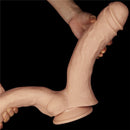 12" REALISTIC MEGA DOUBLE DILDO FLESH