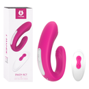 Vibrador Doble Estimulación Enjoy Remote Control Pink