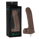 Dildo Uriel Chocolate compatible con ROBBOCOCK Machine