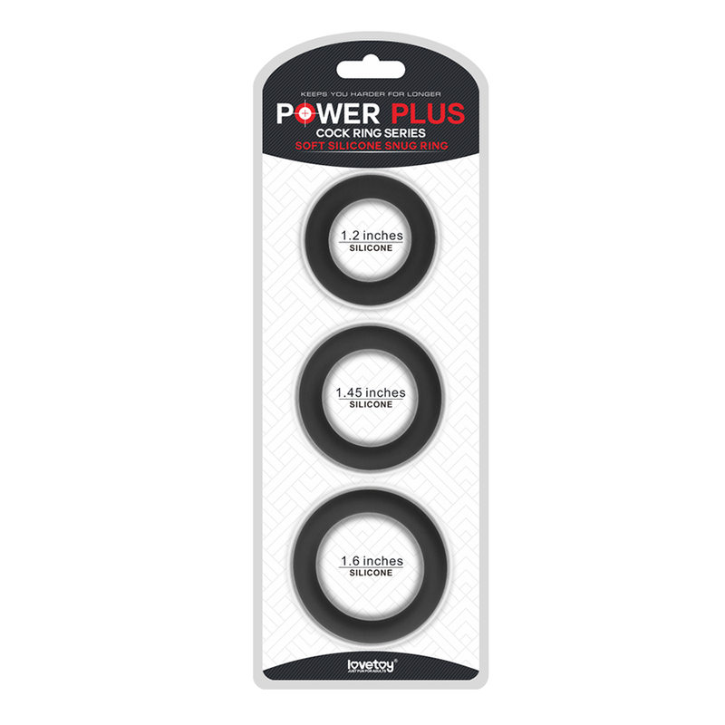 POWER PLUS SOFT SILICONE SNUG RING